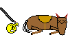 1995 Ford Bronco - A simple pixel art illustration depicts a donkey and a smiley face.