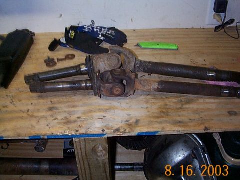 1986 Ford Bronco - D44 shafts vs. D60