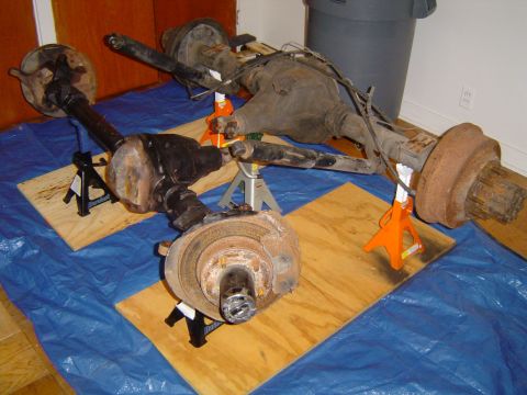 D44 Hub/Rotor/Spindle removal. - 1995 Ford Bronco