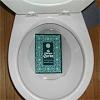 1989 Ford Bronco - A box of "The Queen's Curse" sits inside a toilet bowl.