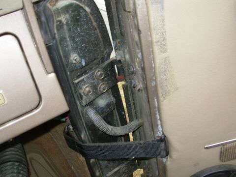 1975 Ford Bronco - The '88 truck passenger courtesy light switch is simply screwed into a hole drilled in the door jamb. The switch can be mechanically reset…
