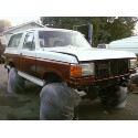1989 Ford Bronco - This 1987 Ford Bronco is in the process of body repair, with its front end disassembled.