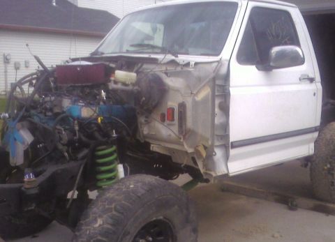 1989 Ford Bronco - new f250 standard cab
