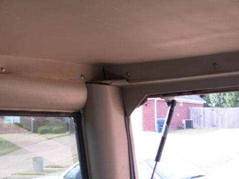 1975 Ford Bronco - I think this is the last piece of interior trim (other than the floor console), so now ~99.9% of the expensive color-matched metal flake Rh…