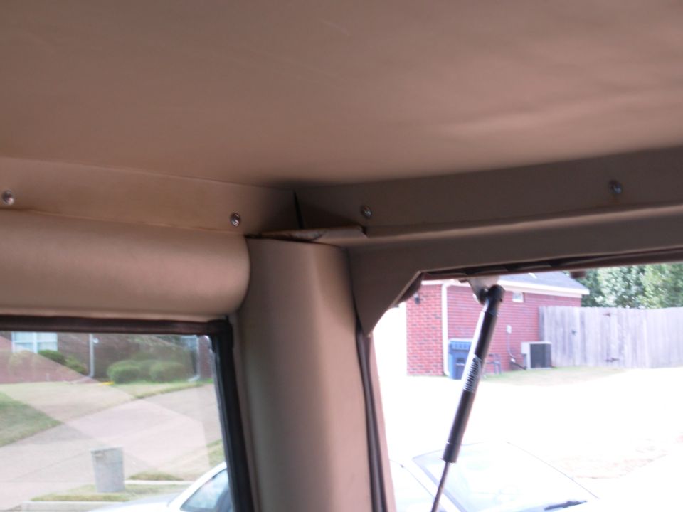 I think this is the last piece of interior trim (other than the floor console), so now ~99.9% of the expensive color-matched metal flake Rhino is hidden.