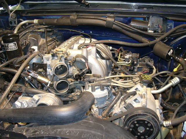Throttle body ready to remove