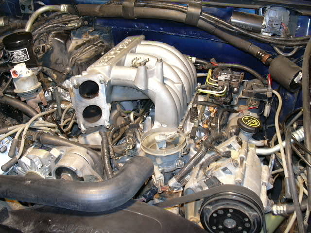 Upper intake back in.