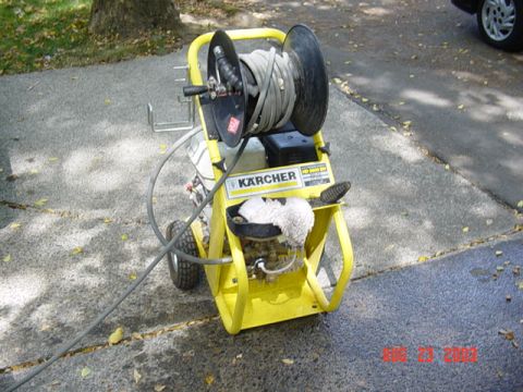 1989 Ford Bronco - Very angry pressure washer