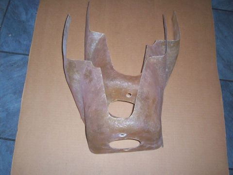 1969 Ford Torino - This fiberglass dash support part features two large oval cutouts and appears to be a custom or aftermarket component.