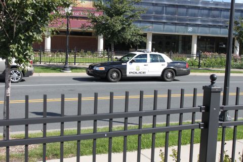 2003 Ford Crown Victoria - Minnapolis Police #420, outside of TCF stadium.