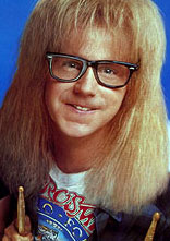 1989 Ford Bronco - This is a promotional image of Wayne Campbell from Wayne's World.