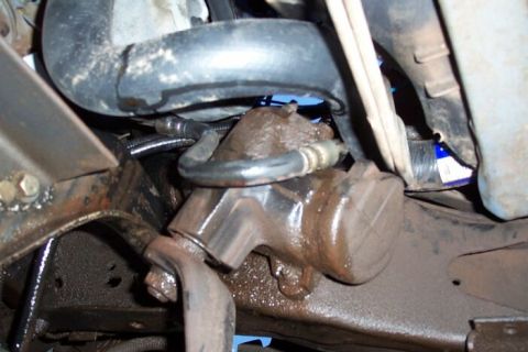1990 Ford Bronco - I used the van high pressure hose and felt it worked quite nicely
