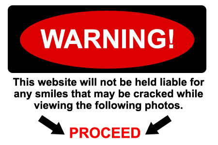 1995 Ford Bronco - A warning sign indicates that the website is not liable for smiles cracked while viewing the following photos.
