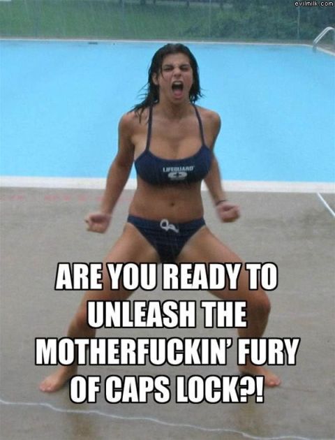 1995 Ford Bronco - A woman in a bikini yells by a pool with a meme overlay.