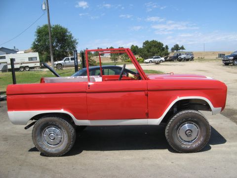 1966 Ford Bronco - First view of new paint