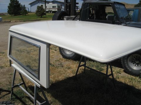 1966 Ford Bronco - The hardtop I had painted on the outside only because I have plans to insulate the inside. No need to spend all the extra money....