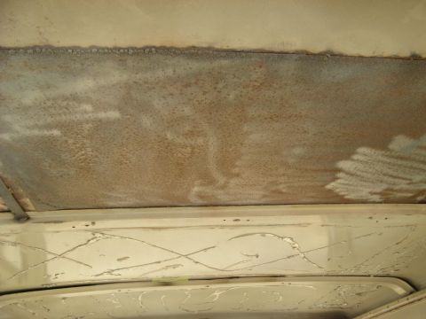 1966 Ford Bronco - The previous owner welded this into place for some reason.
