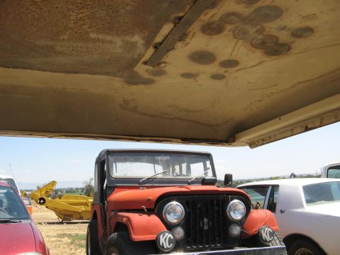 1966 Ford Bronco - The windshield mounting holes will need replacement metal at some point, but not this year.