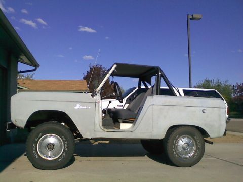 1966 Ford Bronco - After 3.5" suspension lift installation.