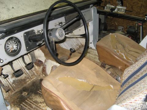 1966 Ford Bronco - The cab. Not bad at all.