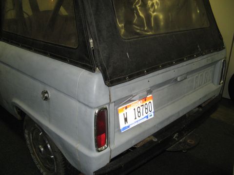 1966 Ford Bronco - Making my inspections and plans...
