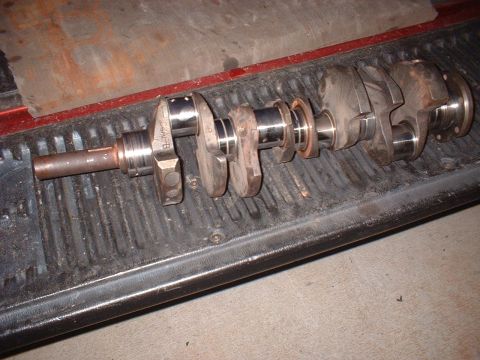 1964 Ford Galaxie - Crank has had mains grooved, magged, checked for twist/straightness, polished & miked. It is on .020" / .030". Rotating assembly…