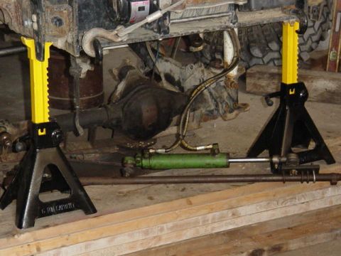 1992 Ford Bronco - my hydraulic steering ram