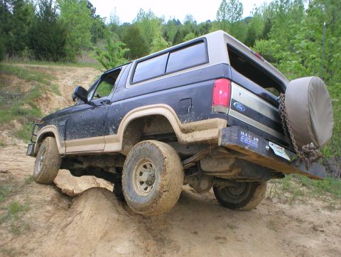 1983 Ford Bronco - Lisa's eyes got BIIIIIIIIIIG!