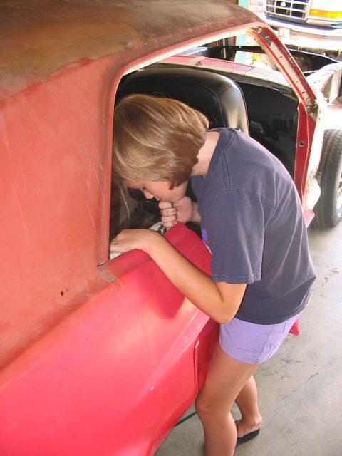 1968 Ford Mustang - removing qtr window