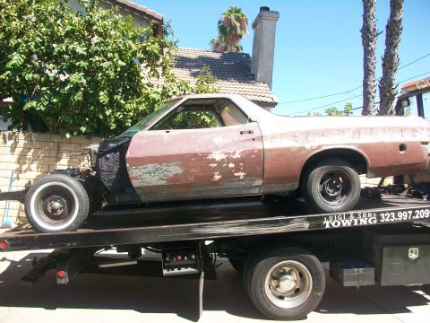 1972 Ford Ranchero - on the way to bodyshop 9/14/10