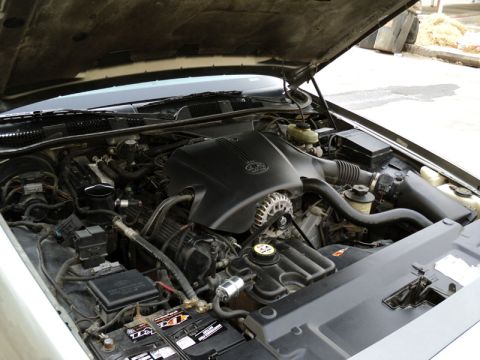 2001 Mercury Grand Marquis - 4.6L SOHC V8 Modular power plant with PI cylinder heads and dual exhaust system. Good for 235 bhp and 275 lb-ft (SAE Gross 265 hp/305 lb-ft)