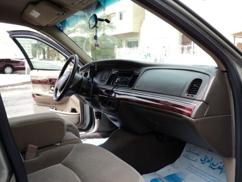 2001 Mercury Grand Marquis - 40/20/40 split Lincoln Town Car seats. Also features Luxury Light Group option package (dual map and dome lights (front and rear), dual ill…