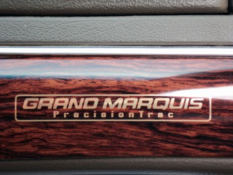 2001 Mercury Grand Marquis - Interior trim shows "GRAND MARQUIS PrecisionTrac" badging.