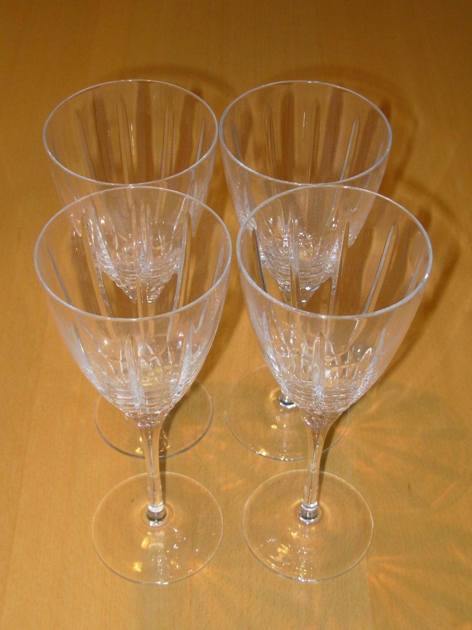 Red Wine glasses 8" tall