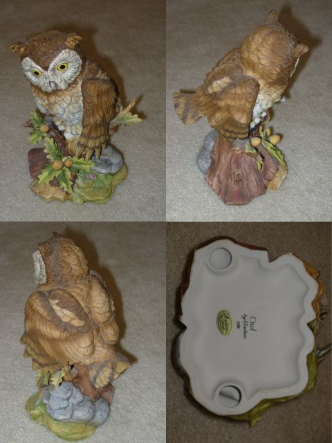 2004 Land Rover Land Rover - Owl by Andrea 10" tall