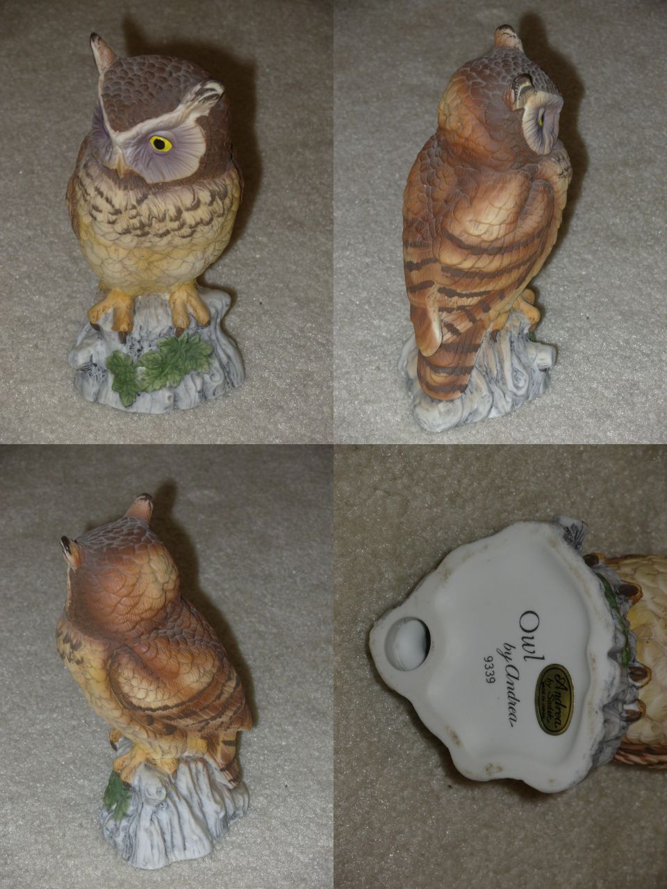 Owl by Andrea 7" tall