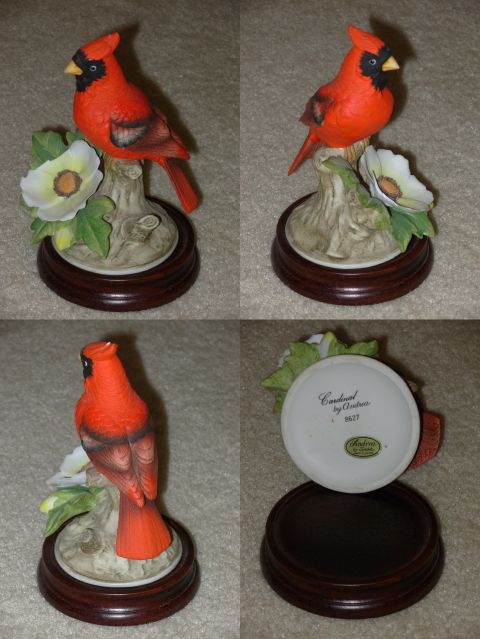 2004 Land Rover Land Rover - Cardinal by Andrea 5.5" tall on wood platform