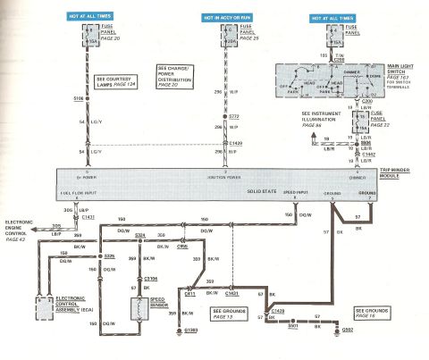 1988 Ford Crown Victoria LTD - This is a wiring diagram, not a photo of a 1988 Ford Crown Victoria LTD.