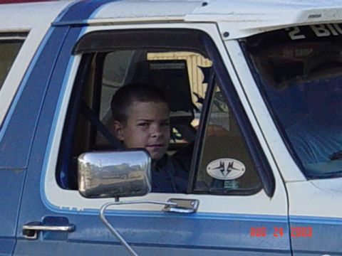 1989 Ford Bronco - David got to go with us