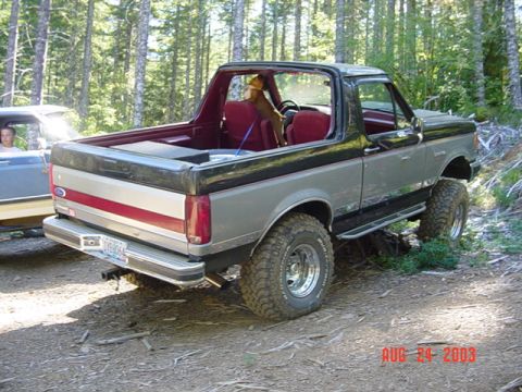1989 Ford Bronco - "Street Truck" posing