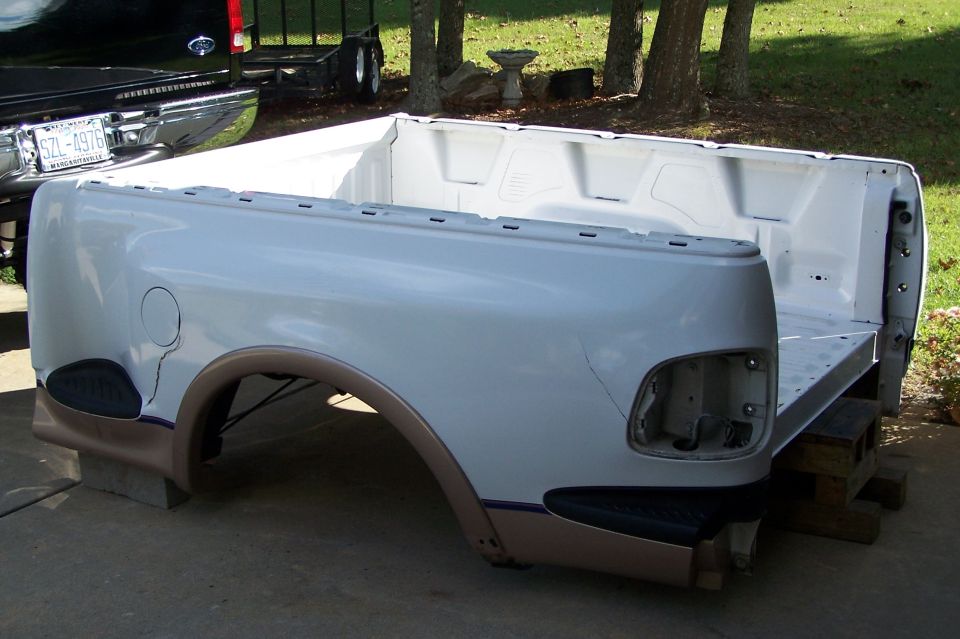 Bed off truck and home
