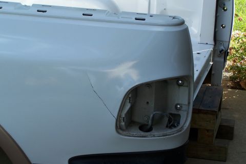 2000 Ford F-150 - Showing damage on drivers side