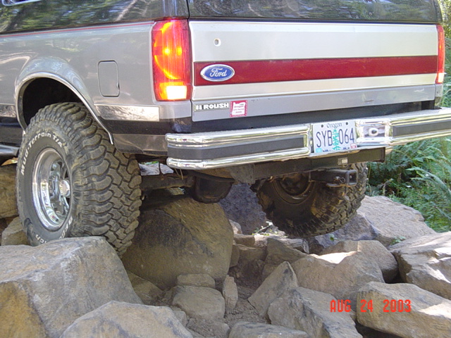 Other tire isnt touching anymore