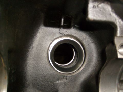 1986 Ford Bronco - This image shows a close-up of a cracked engine part, not a 1986 Ford Bronco.
