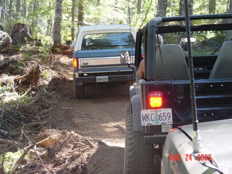 1989 Ford Bronco - New section on firebreak 5