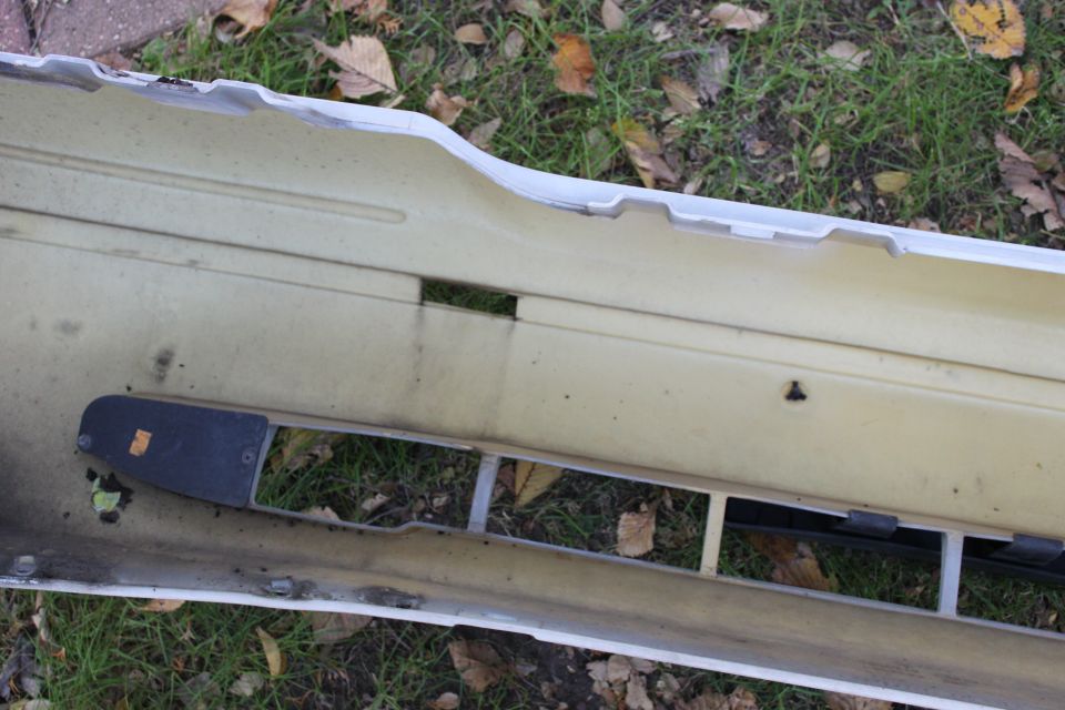 cut made to install the 5038 push bar.