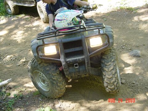1989 Ford Bronco - Busted quad...he rolled it.
