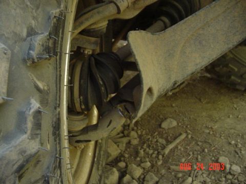 1989 Ford Bronco - Broke the suspension arm