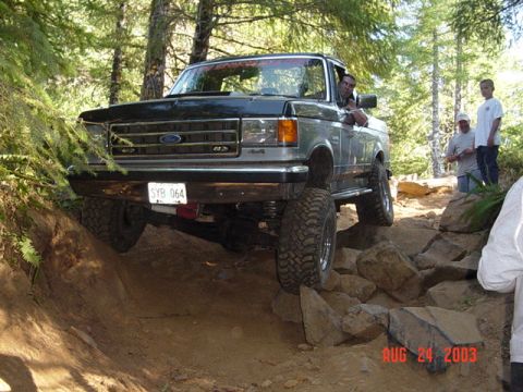1989 Ford Bronco - Me on Archers