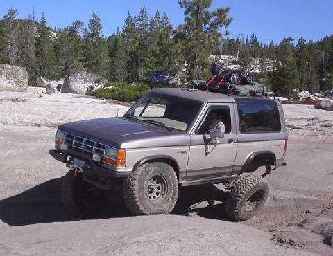 1990 Ford Bronco II - A little flex after the bowl
